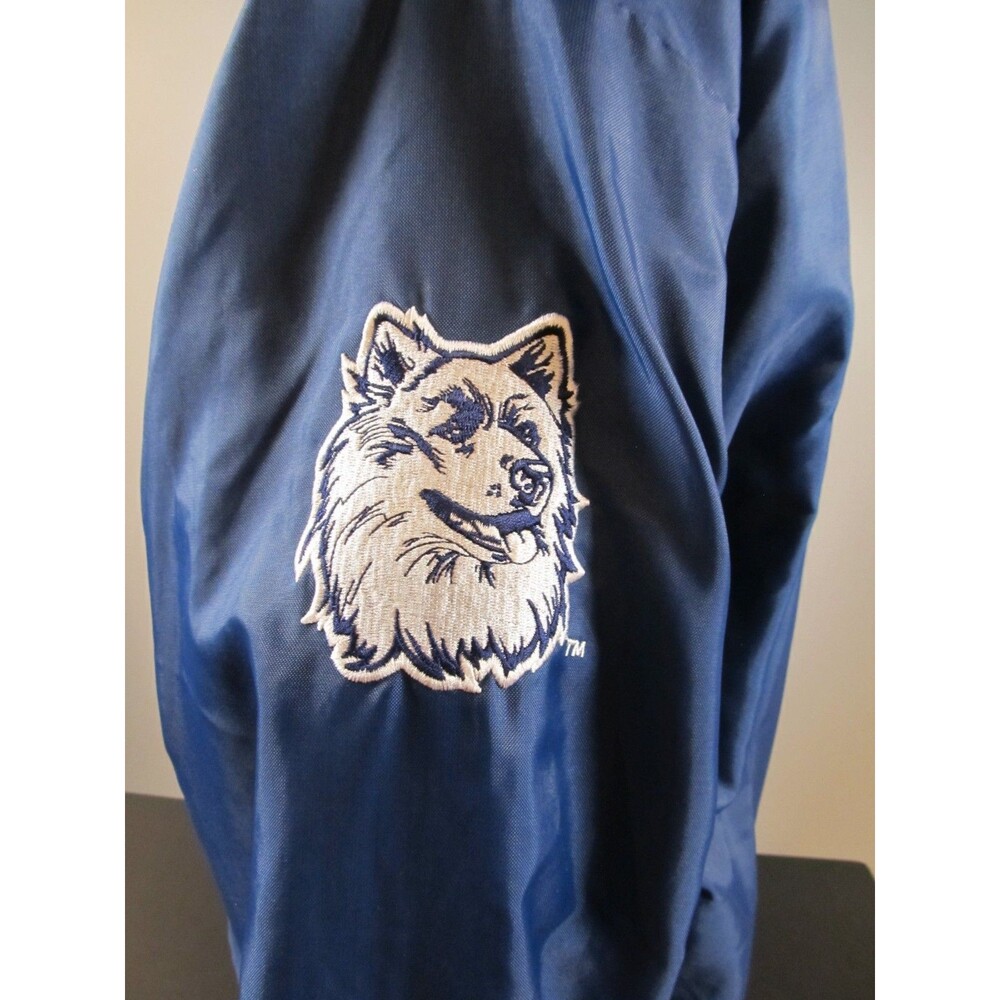 Starter UConn Huskies Pullover Blue XL Vintage 90s Y2K Korea Made Preowned Read - Picture 5 of 16